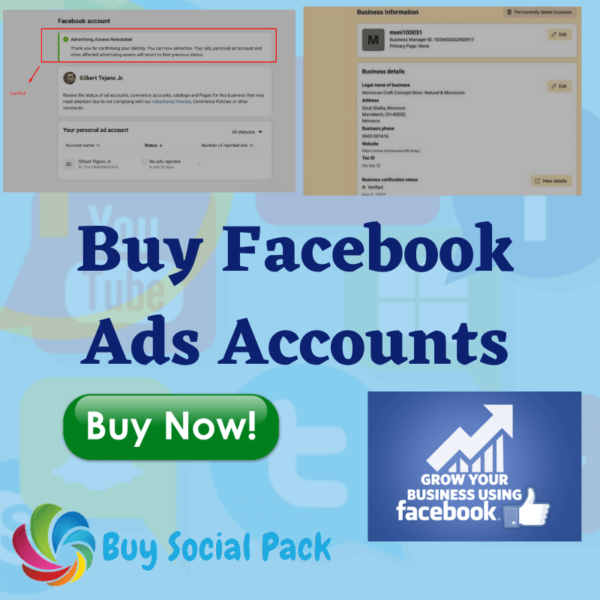Buy Facebook Ads Accounts